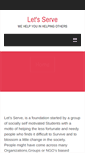 Mobile Screenshot of letserve.org